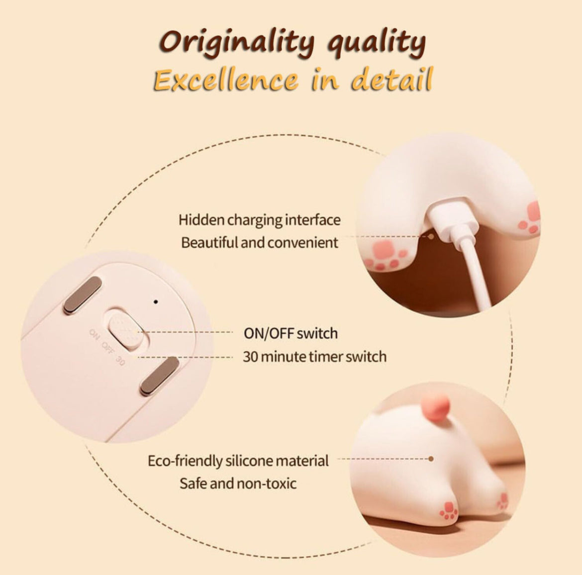 SoftGlow™ Bunny Night Lamp – Squishy, Cute & Rechargeable