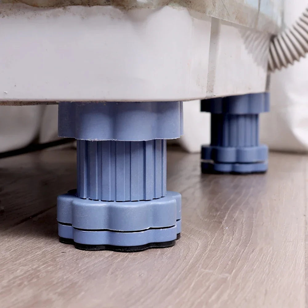 Adjustable Anti-Vibration Washing Machine Pads - Pack of 4