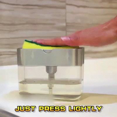 Liquid Soap Dispenser & Sponge Holder