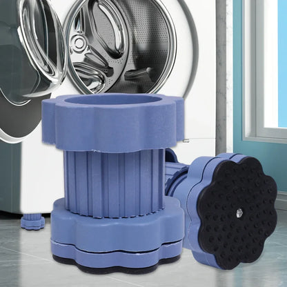 Adjustable Anti-Vibration Washing Machine Pads - Pack of 4