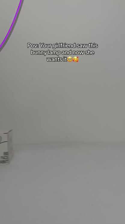 SoftGlow™ Bunny Night Lamp – Squishy, Cute & Rechargeable